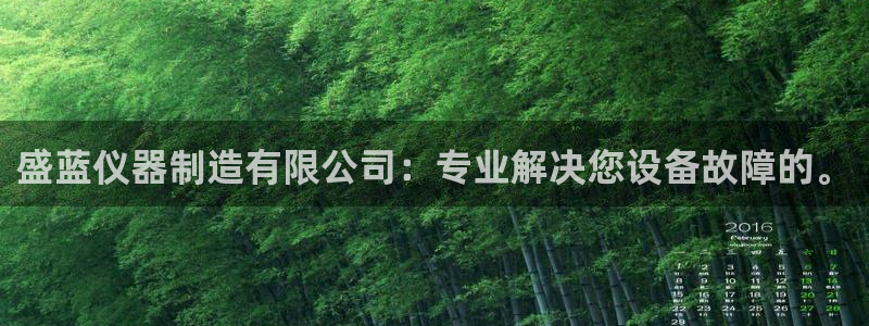 cq9传奇电子赌博：盛蓝仪器制造有限公司：专业解决您设备故障