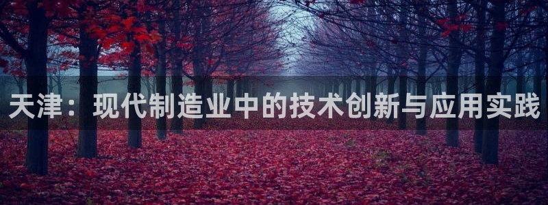 电子cq9棋牌送：天津：现代制造业中的技术创新与应用实践