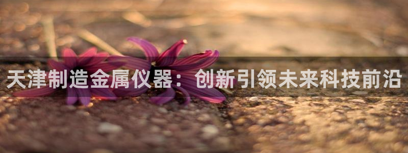 cq9电子妙笔生财试玩：天津制造金属仪器：创新引领未来科技前