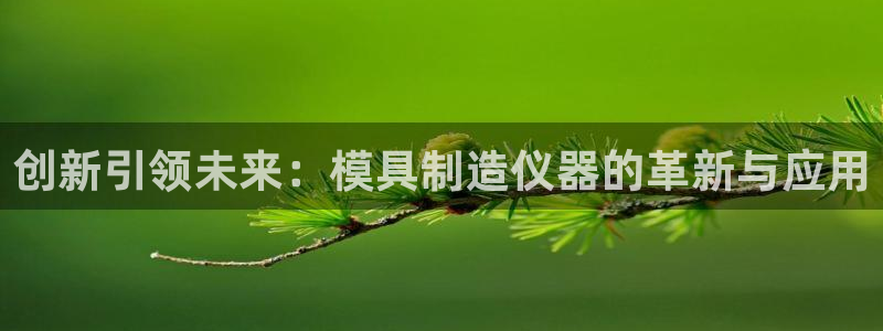电子游艺CQ9试玩：创新引领未来：模具制造仪器的革新与应用