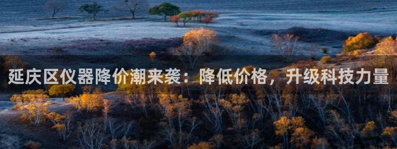 cq9 传奇电子活动：延庆区仪器降价潮来袭：降低价格，升级科