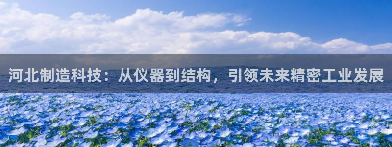 武圣cq9电子：河北制造科技：从仪器到结构，引领未来精密工业