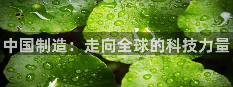 cq9电子雷神2：中国制造：走向全球的科技力量