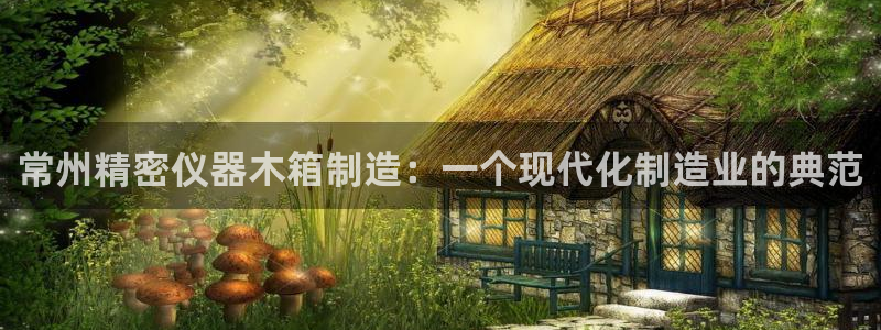 cq9电子跳更高：常州精密仪器木箱制造：一个现代化制造业的典