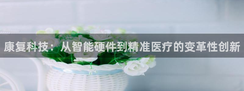 cq9电子游戏直播：康复科技：从智能硬件到精准医疗的变革性创