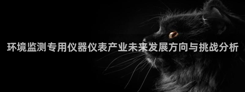 cq9电子骗局：环境监测专用仪器仪表产业未来发展方向与挑战分