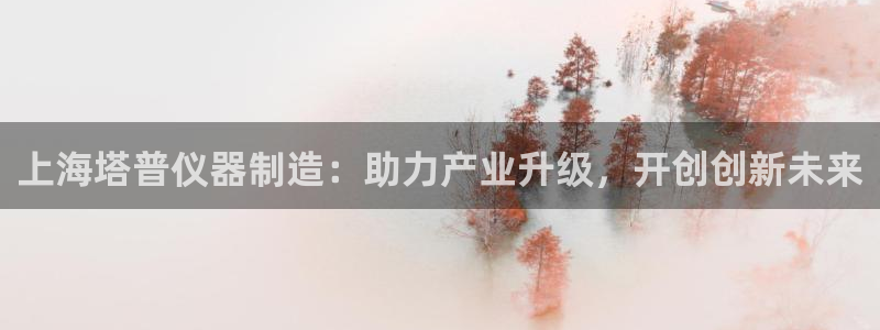 cq9电子手舞：上海塔普仪器制造：助力产业升级，开创创新未来